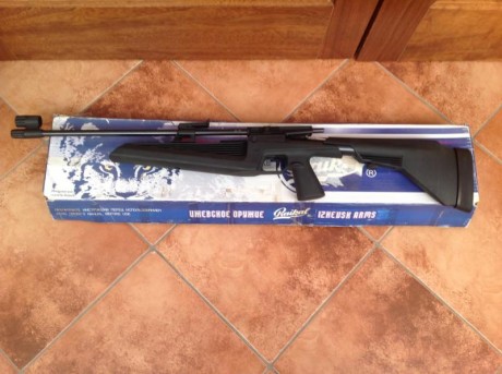 Vendo carabina baikal, calibre 4,5, de palanca lateral y cañon fijo (lleva el mismo sistema que la pistola 11
