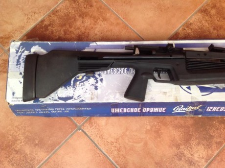 Vendo carabina baikal, calibre 4,5, de palanca lateral y cañon fijo (lleva el mismo sistema que la pistola 10
