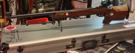 Buenas tardes:

Por abandono de la actividad pongo a la venta una carabina Anstchuz 1813 del calibre 22 02