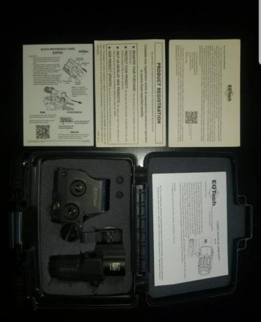 VENDIDO!

Se vende visor holográfico EOTECH XPS2 con G33 MAGNIFIER, ORIGINAL. 
El estado es usado, poco 01