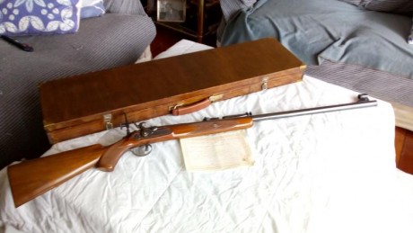 Vendo rifle Rigby Creedmore Match Cal. 451, fabricado por el taller AMR Antonio Marcos Relea en Eibar. 11