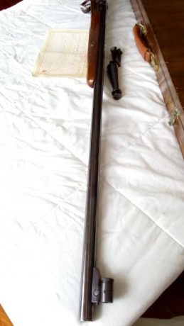 Vendo rifle Rigby Creedmore Match Cal. 451, fabricado por el taller AMR Antonio Marcos Relea en Eibar. 20