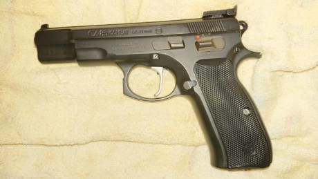 Se vende Cz preparada para tiro de precisión, gatillo y miras de la cz sport, afinada por armero, únicamente 01