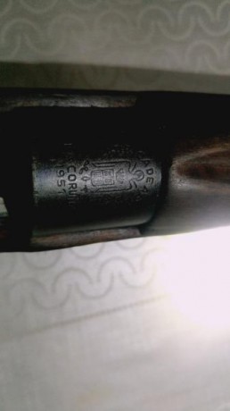 Vendo un Mauser español del año 1951. Hecho en Fabrica de armas La Coruña con su respectivo cuño.
Está 02