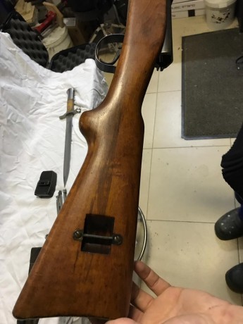 Muy buenas al foro.
Vendo Schmidt Rubin K31 en perfecto estado. Muy cuidado. Alzas micrometricas. Agrupa 10