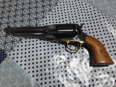 Vendo este Revolver Remington 1858 calibre 36  de Pietta, esta sin estrenar.

Se encuentra en Murcia, 01