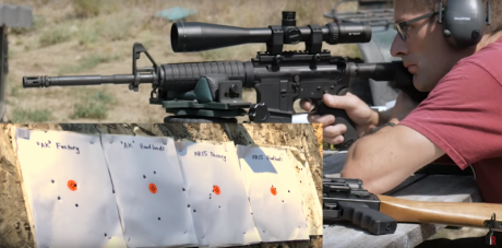 AK-12:
https://youtu.be/2cBvgGJ1atw
 2cBvgGJ1atw 

 A partir del minuto 6, y durante mas o menos 1 minuto, 80
