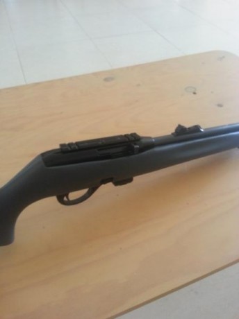 Cambio esta carabina del remington 597 del 22lr (con su cargador+bases para visor) por pistola del 22lr 01