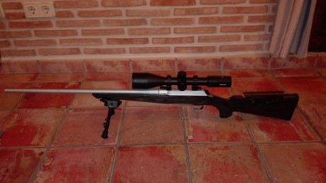 Un amigo me pide un favor. 
VENDO RIFLE SAUER MODELO ALASKA Y CALIBRE 300 WINCHESTER MAGNUM, CON VISOR 01