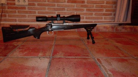 Un amigo me pide un favor. 
VENDO RIFLE SAUER MODELO ALASKA Y CALIBRE 300 WINCHESTER MAGNUM, CON VISOR 12