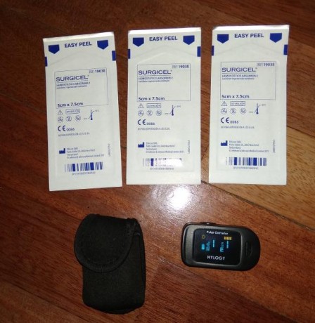 Vendo tres hemostaticos Surgicel de 5 x 7,5 cm, caducidad 31/05/2023
Regalo pulsioximetro con su funda.
Basico 00