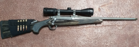 Ruger M-77 calibre .308 Winchester. Inoxidable 
Ultra ligero y compacto

Precio: 775 eu. Sin transporte 11