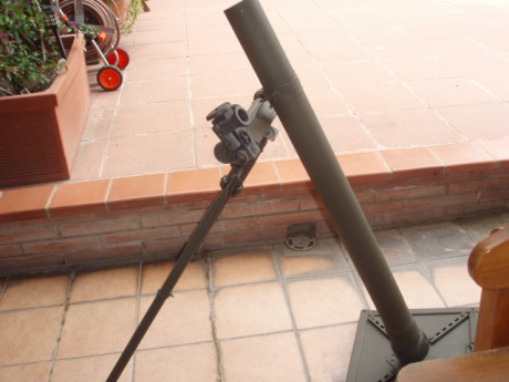Hola.
Réplica mortero TOTALMENTE INERTE para recreación histórica, decoración , rodajes, etc.
La réplica 00