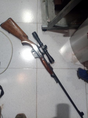 Con visor gamo y dos cargadores.
200+envío 02