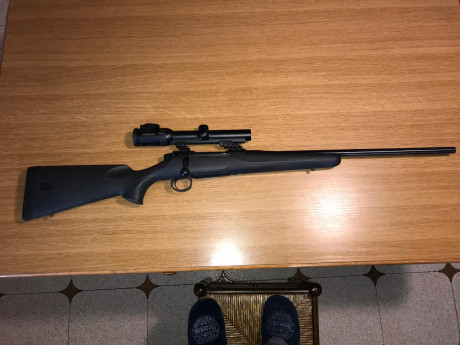 Un compañero vende este rifle
M18 cal308
Monturas apel
Z6 1-6x24 ri

1830€ puesto en intervención 00