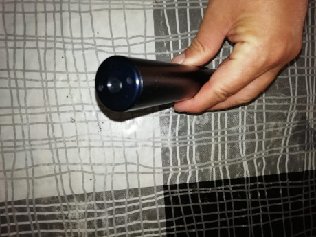 Vendo moderador con rosca 1/2 unf metalico. Se puede abrir para ponerle el relleno que cada uno estime. 01