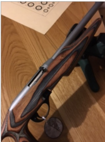 Hola compañeros pongo a la venta esta carabina.

Remigton 597 hb-tvp calibre 22 culata laminada y acabado 02