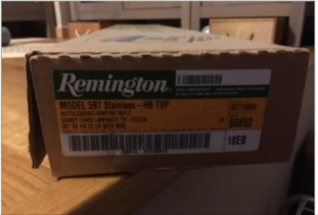Hola compañeros pongo a la venta esta carabina.

Remigton 597 hb-tvp calibre 22 culata laminada y acabado 00