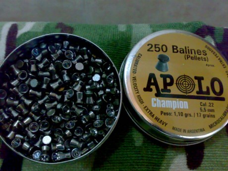 Hola, he encontrado ésta web de una marca de balines argentinos: Apolo

 http://www.balinesapolo.com.ar/indexapolo.php 80