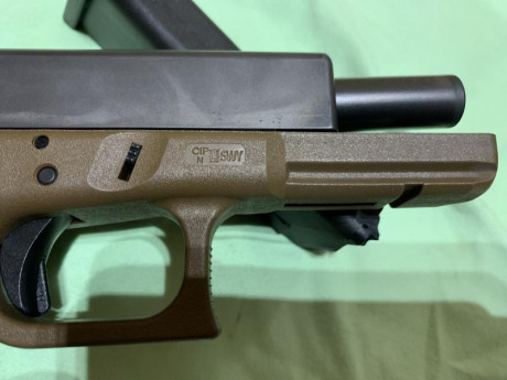 Se Vende Glock 17 de 4ª Gen. edición FDE con muy poco uso, en un estado impecable. Dos cargadores. Precio 20