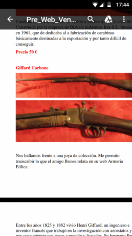 Hola a tod@s

Voy a poner a la venta buena parte de mi colección de carabinas de aire. en la sección correspondiente, 60