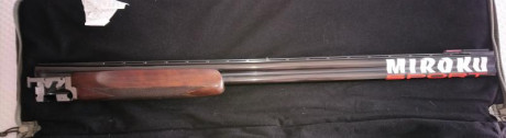 Por no usar vendo Miroku mk. 38 trap con cañones de 81 cm.
1 y 1 1/2 estrellas fijos.
Carrillera ajustable. 22