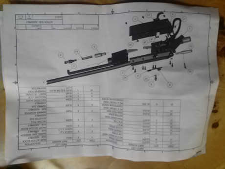Marca PARKER HALE
Modelo PHOENIX MK2 en calibre 22.
Adquirida en 2008 a B.A.R. Inglaterra 
Con deposito 01