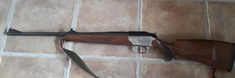 Se vende rifle Blaser R93 Luxus en calibre 30.06 en estado impecable. Con rosca homologada por Bope, tapón 01