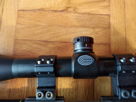 Se vende sako quad heavy barrel calibre 22 lr con visor tasco 10-40x50 , precio 800 euros , portes a cargo 22