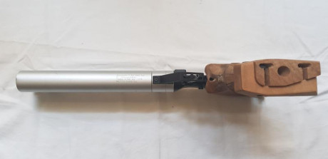 Vendo mi Feinwerkbau P44, porque me he comprado la P8X. 
Está impecable, no tiene ni un roce; como se 11