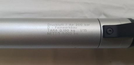 Vendo mi Feinwerkbau P44, porque me he comprado la P8X. 
Está impecable, no tiene ni un roce; como se 10