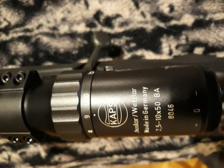 Rifle browint sintetico con visor,funda y caja de balas
Precio 900euros 01