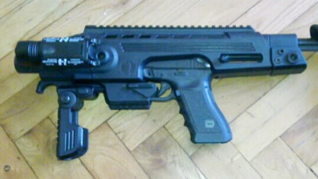 Vendo kit Roni Caa CAA Airsoft Division Conversion Kit For Glock/Tokyo Marui / KSC / WE 17,18c,19,23F. 00