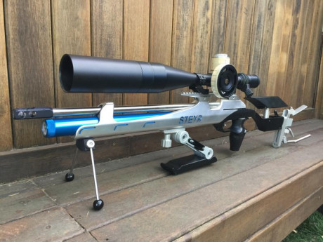 Despues de mucho pensarlo he decidido vender mi Steyr LG110 sport FT comprada en Ibergrip en febrero de 30