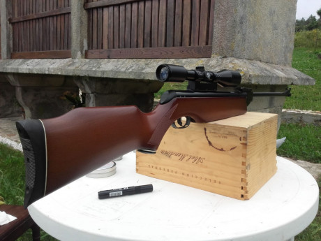Vendo gamo magnum 4.5 impoluta.
Nada de uso. Ni una sola marca de uso ni en madera ni en pavón. Nada. 01