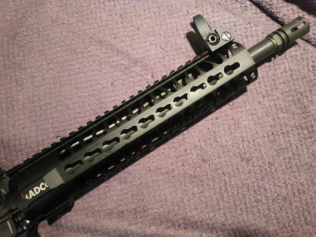 Vendo rifle ADC Custom M4 calibre .222 Remington, completamente nuevo (comprado hace 10 meses, no ha tirado 01