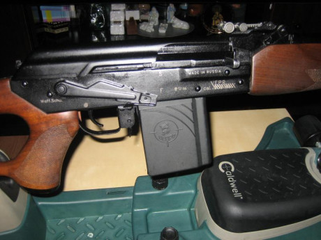 Hola. vendo éste rifle semiautomático, casi imposible de conseguir en la península, una joya de precisión 21