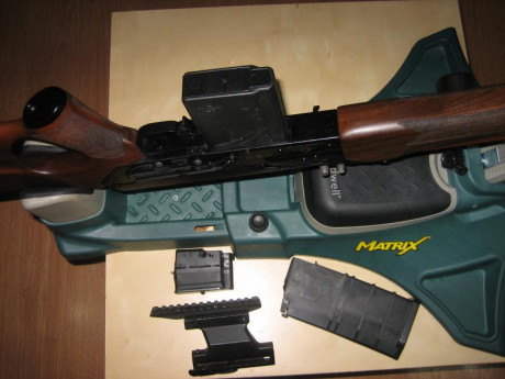Hola. vendo éste rifle semiautomático, casi imposible de conseguir en la península, una joya de precisión 42