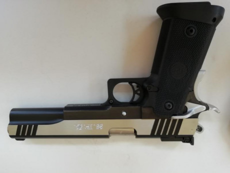 Pistola SPS, de 9mm pb, modelo Águila, de 6", comprada por mí en diciembre 2018 (naturalmente está 01