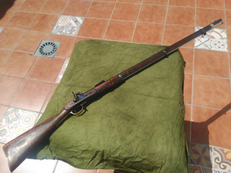Saludos
Vendo Enfield Euroarms 1853 de 3 bandas, cal58.

En perfecto estado, como nuevo, sin rotos, arañazos 02