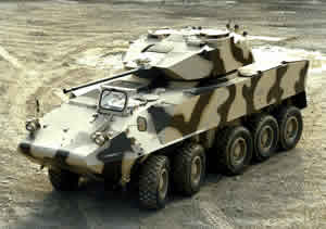 Pues eso estamos hablando muchisimo de las ruedas salen modelos de blindados 4x4 6x6 y la moda del 8x8 12