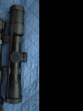 Se vende visor Yukon Jaeger 1,5-6x42.
Estado prácticamente nuevo, a salido dos veces a galeria de tiro.Reticula 01