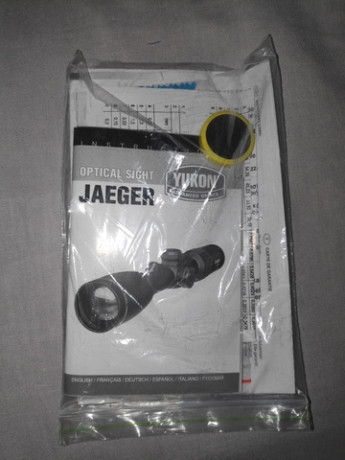 Se vende visor Yukon Jaeger 1,5-6x42.
Estado prácticamente nuevo, a salido dos veces a galeria de tiro.Reticula 00