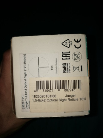 Se vende visor Yukon Jaeger 1,5-6x42.
Estado prácticamente nuevo, a salido dos veces a galeria de tiro.Reticula 10