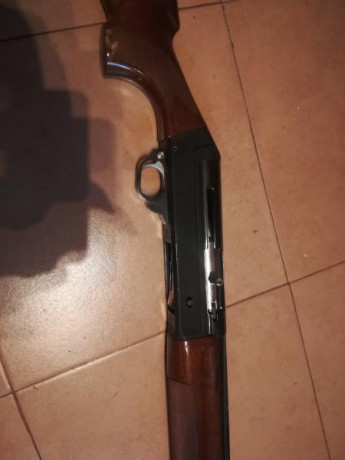 Hola, vendo repetidora benelli 121 cal 12, la escopeta no tiene apenas tiros, pero me caí con ella y se 00