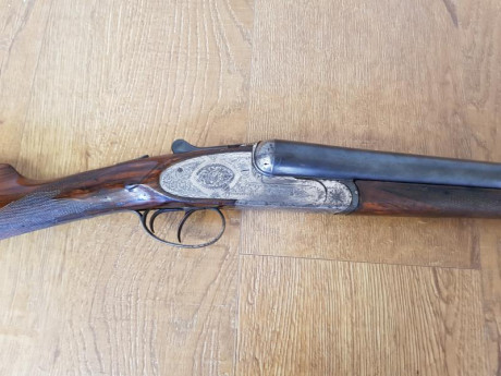 Hola, vendo esta escopeta Victor Sarasqueta calibre 12-70, modelo nº 202 "Especialidad de la casa", 01
