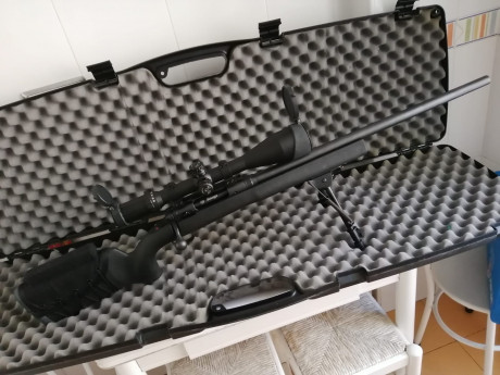 Buenos días a todos. Vendo mi rifle SAVAGE por falta de uso. Se trata de un FP 110 de la marca SAVAGE 02