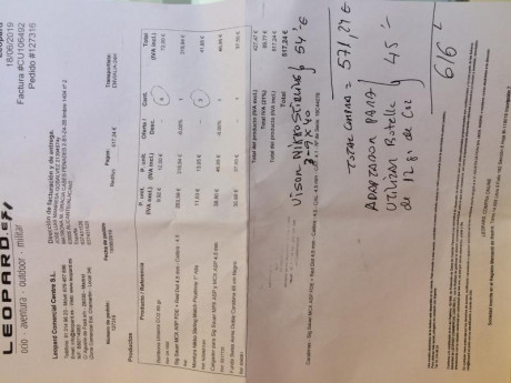 Vendo carabina SIG SAUER MCX co2 comprada en Junio 2019 a LEOPARD ( 2 años de GARANTIA)  

           20