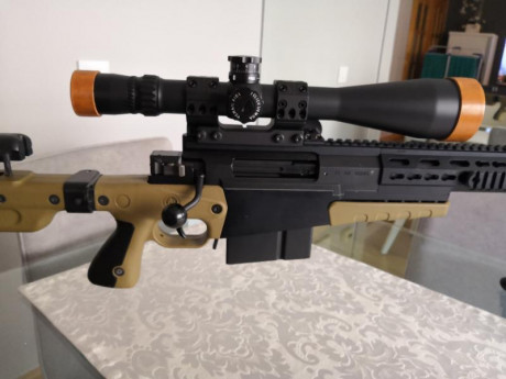 Rifle Accuracy International AX338, calibre 338 Lapua Magnum, Visor Deon March 8-80 x 56, montura Spuhr, 00