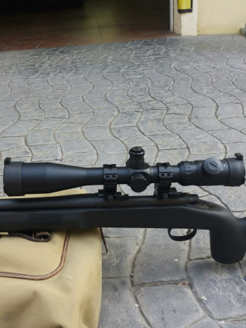 Hola vendo kit completo de rifle Remington SPS, con  culata Choate Tool, y visor Sightmark de 4-16 X 44. 02
